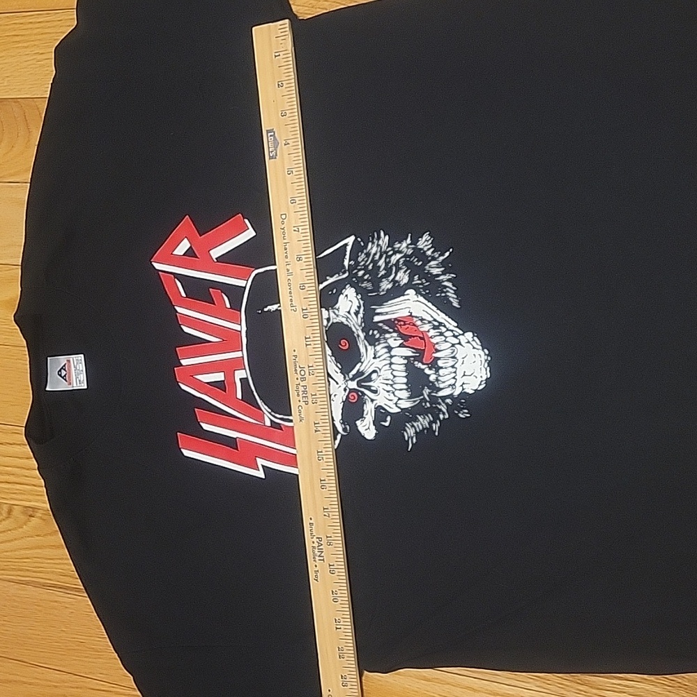 Black and Red Slayer Short Sleeve Tee - Picture 4 of 6